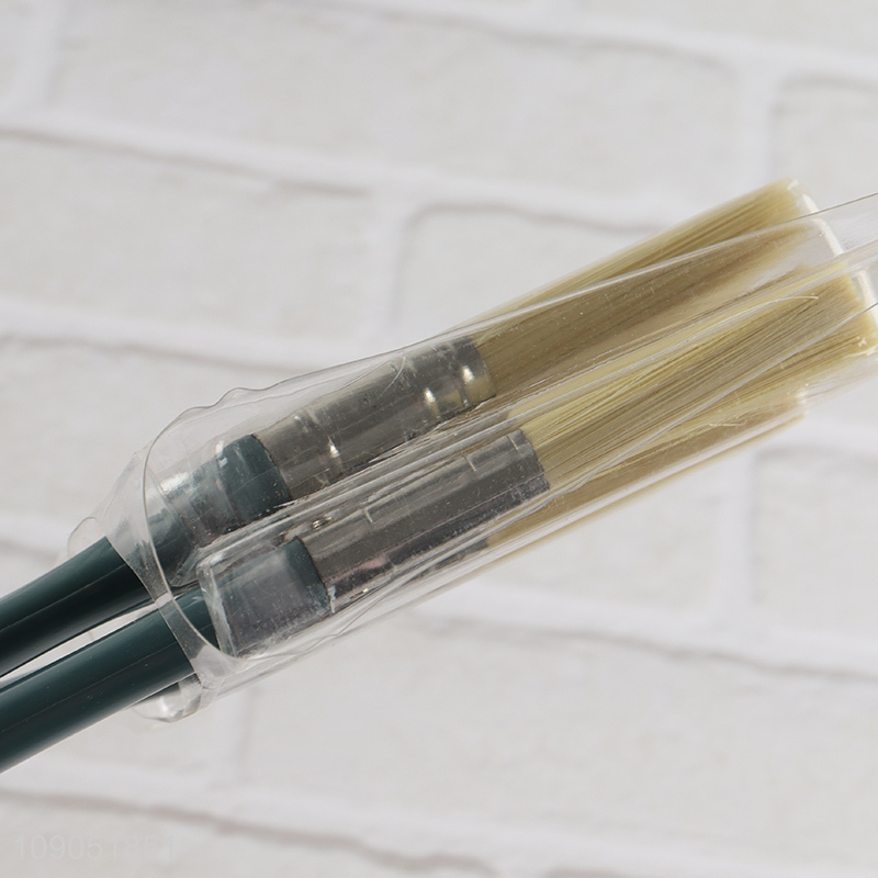 Low Price 1 1.5 2 Inch Plastic Handle Paint Brush Set for Walls and Trim