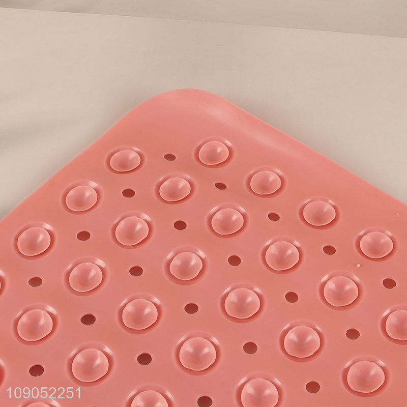 Good quality multicolor waterproof foot massage suction cup mat