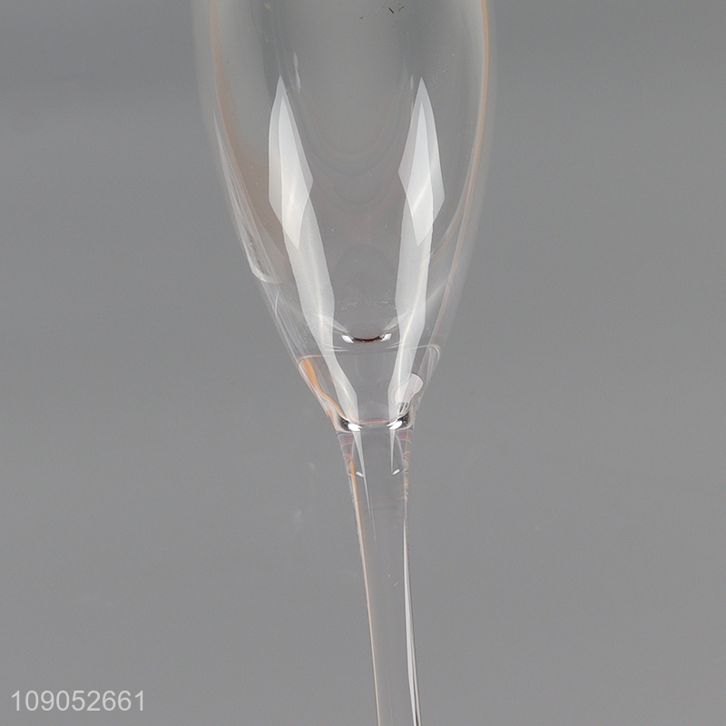 Top quality clear glass wine glasses champagne glasses for home restaurant