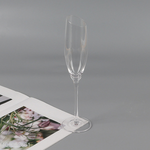 Top quality clear glass wine glasses champagne glasses for home restaurant