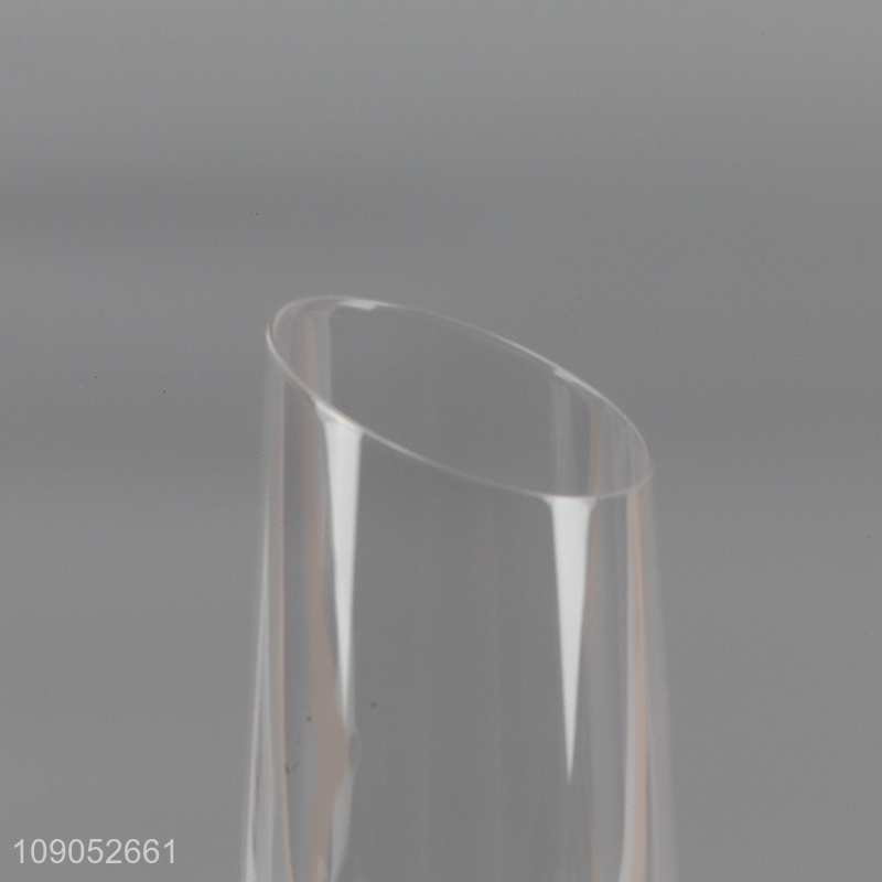 Top quality clear glass wine glasses champagne glasses for home restaurant