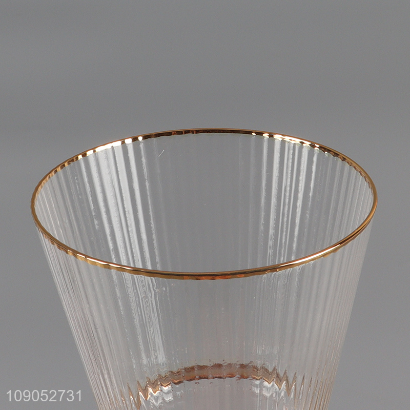 Good quality unbreakable crystal glass drinking cups wine glasses for sale