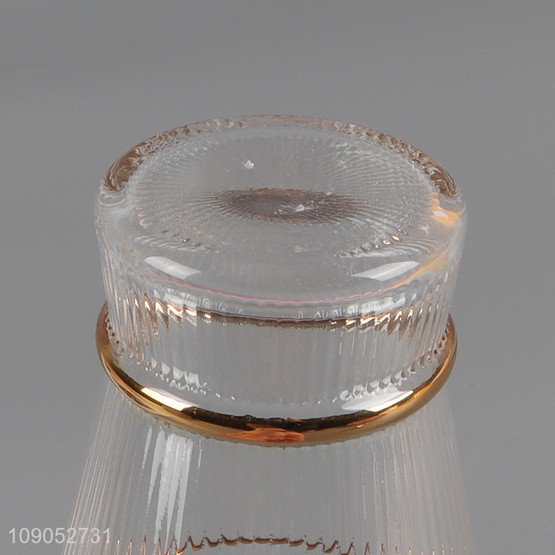 Good quality unbreakable crystal glass drinking cups wine glasses for sale