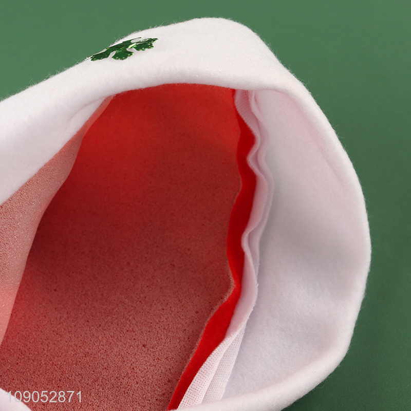 Factory Price Cute Santa Hat Christmas Hat for Adults & Kids