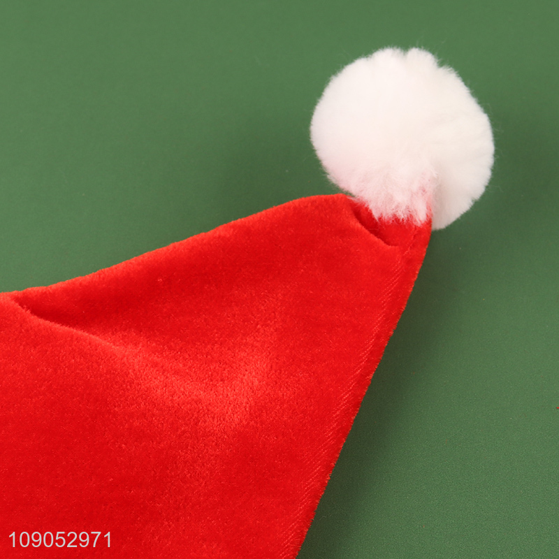 Wholesale Cute Santa Hat Unisex Christmas Hat Winter Holiday Hat