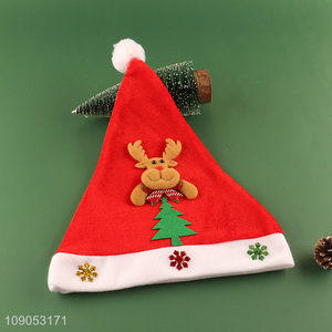 Hot Selling Cute Santa Hat Christmas Hat for Men Women Kids