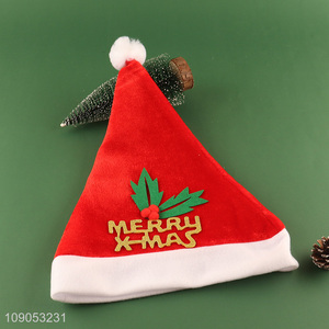 Factory Price Cute Santa Hat Christmas Hat Winter Holiday Hat