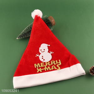 Wholesale Unisex Christmas Hat Cute Santa Hat Xmas Party Hat