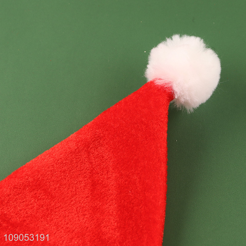 New Arrival Cute Santa Hat Polyester Christmas Hat Festive Hat
