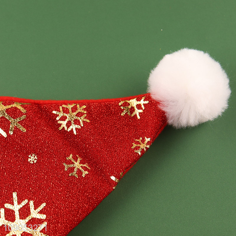 Good Quality Unisex Santa Hat Christmas Hat Xmas Holiday Hat