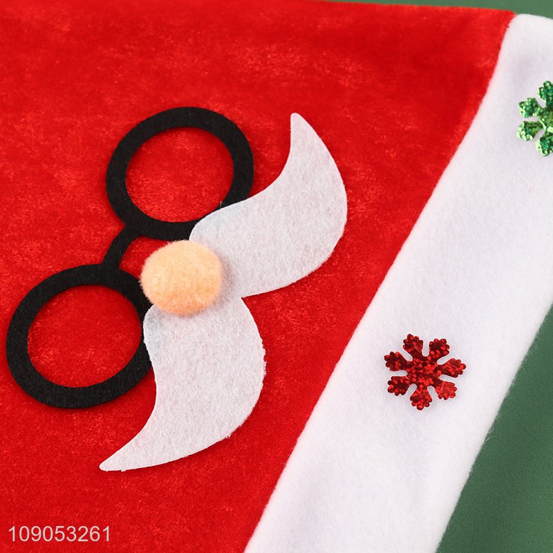 Hot Selling Unisex Non-Woven Christmas Hats Cute Santa Hats