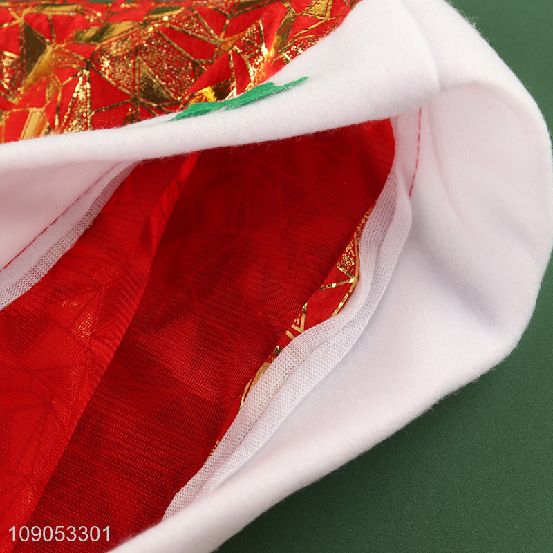 New Product Non-Woven Christmas Hat Santa Hat Unisex Xmas Hat