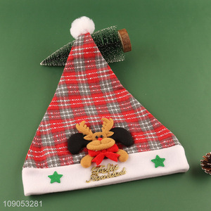 New Arrival Unisex Non-Woven Santa Hat Christmas Party Favors