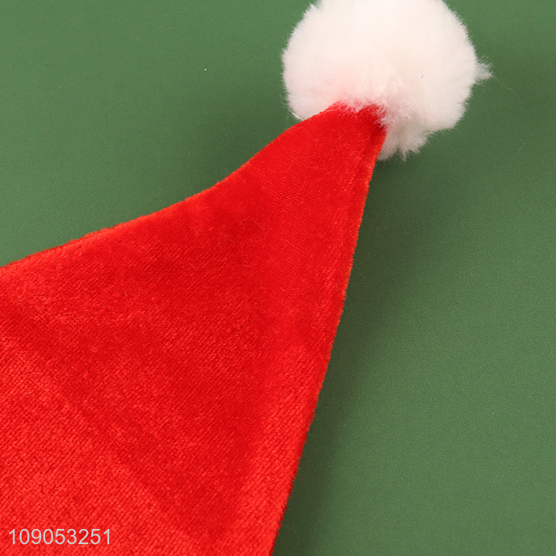 High Quality Unisex Santa Hat Christmas Hat for Kids & Family