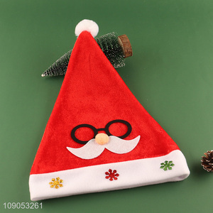 Hot Selling Unisex Non-Woven Christmas Hats Cute Santa Hats