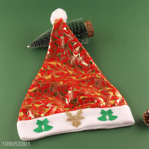 New Product Non-Woven Christmas Hat Santa Hat Unisex Xmas Hat