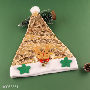 Good Quality Kids Christmas Hats Soft Comfortable Santa Hats