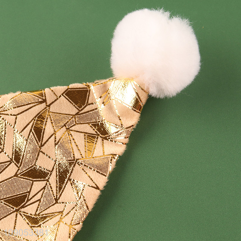 Low Price Wholesale Kids Christmas Hat Christmas Festive Party Hat