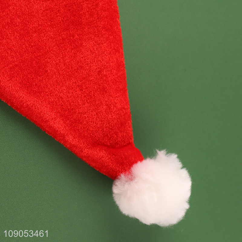 New Arrival Cute Christmas Hat Non-Woven Santa Hat for Kids