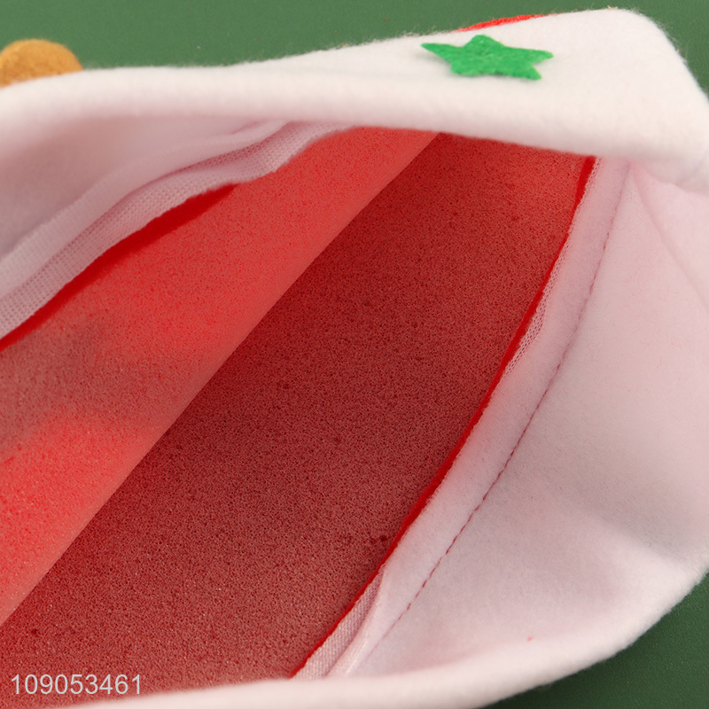 New Arrival Cute Christmas Hat Non-Woven Santa Hat for Kids