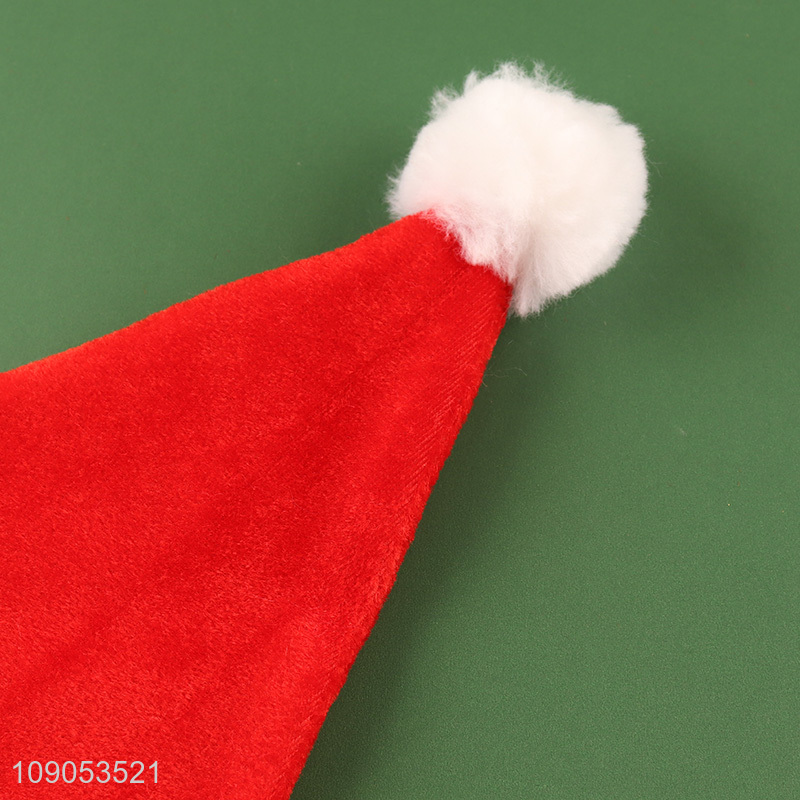 High Quality Unisex Non-Woven Christmas Hats Cute Santa Hats