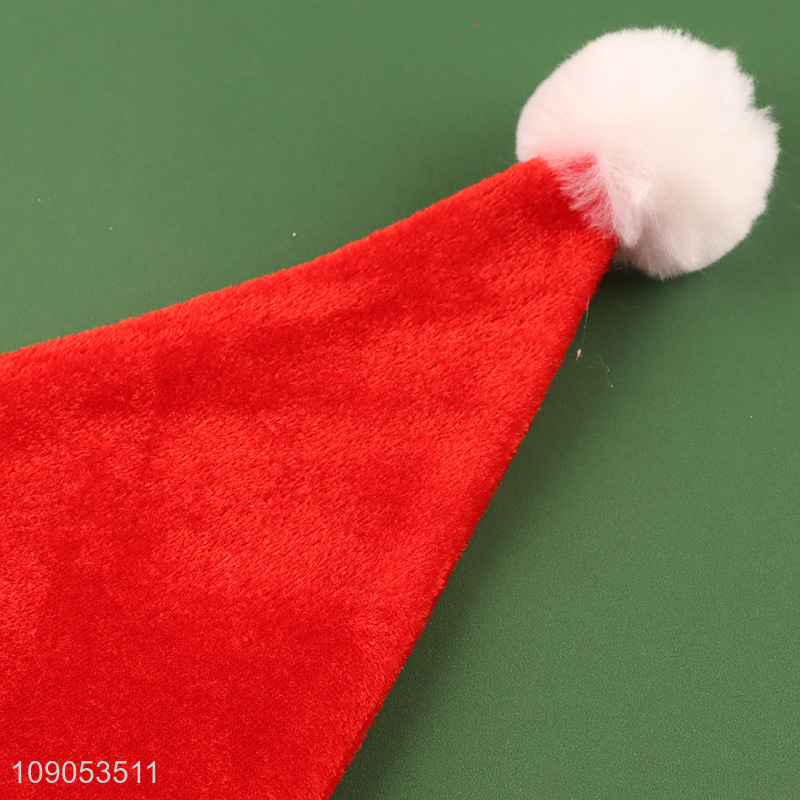 Wholesale Unisex Santa Hat Cute Christmas Hat for Kids & Family
