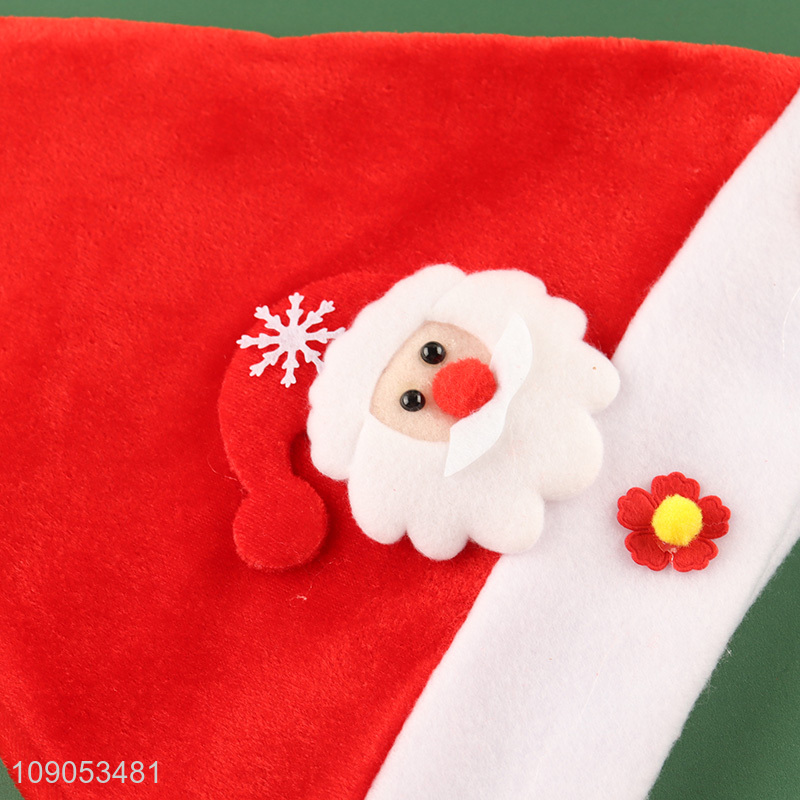 New Product Cute Christmas Hat Santa Hat for Kids and Adults