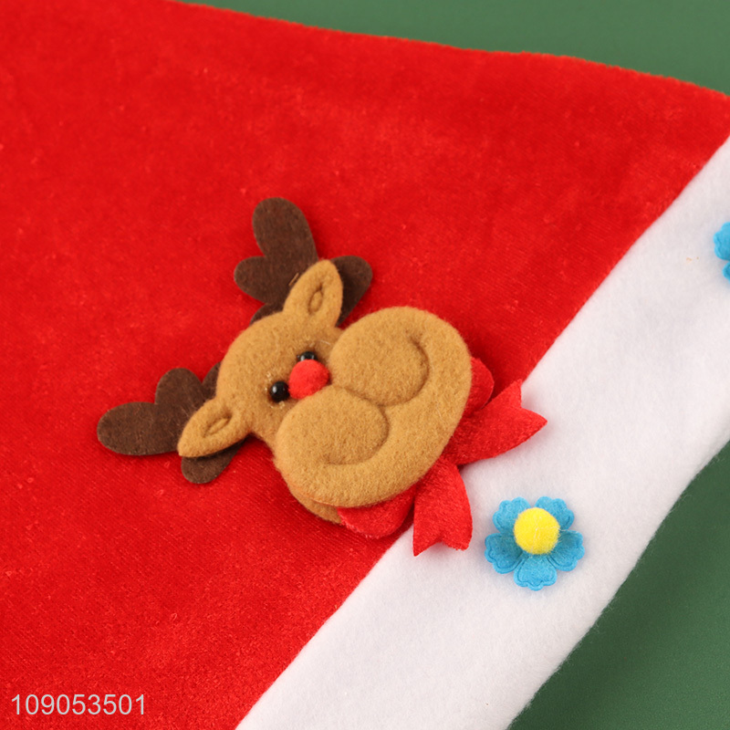 Factory Price Unisex Christmas Hat Santa Hat Xmas Party Hat