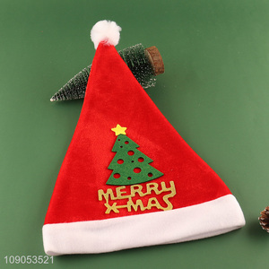 High Quality Unisex Non-Woven Christmas Hats Cute Santa Hats
