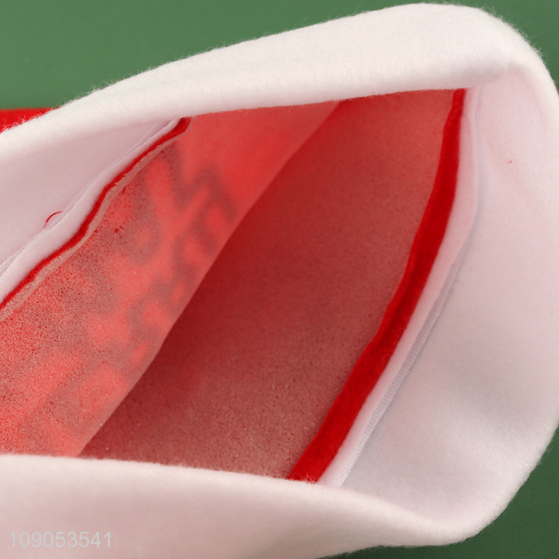 Good Quality Unisex Non-Woven Santa Hat Christmas Party Favors