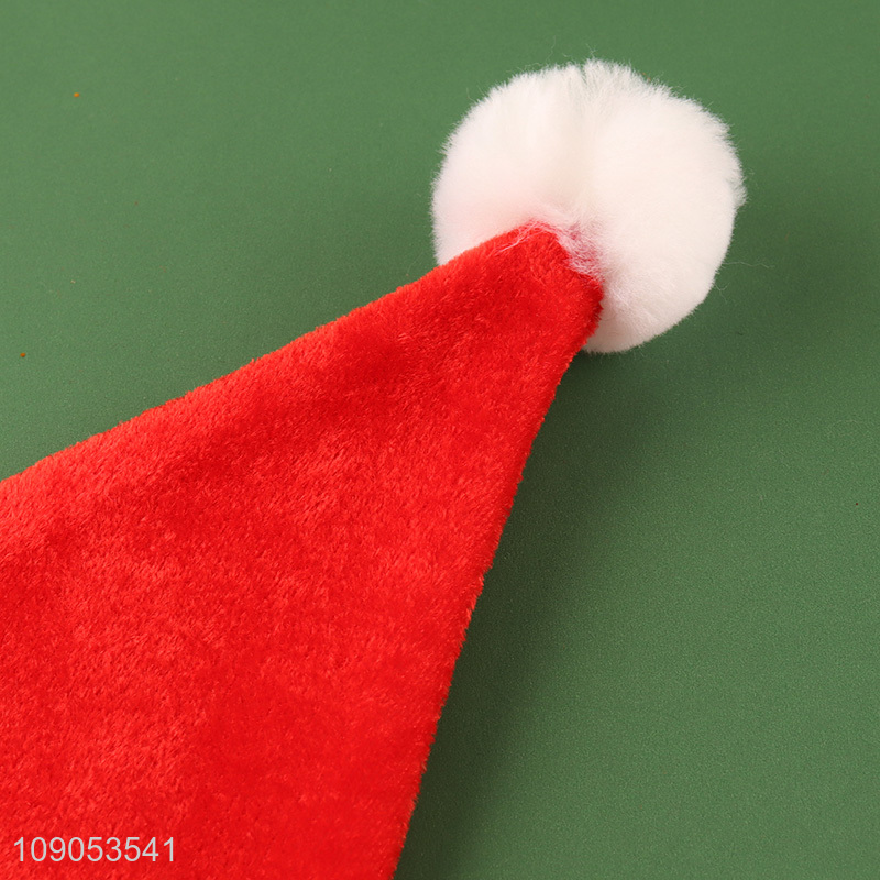 Good Quality Unisex Non-Woven Santa Hat Christmas Party Favors
