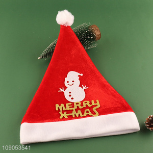 Good Quality Unisex Non-Woven Santa Hat Christmas Party Favors