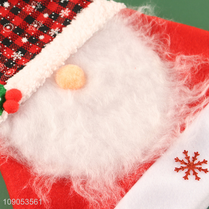 Low Price Non-Woven Christmas Hat Santa Hat Unisex Xmas Hat