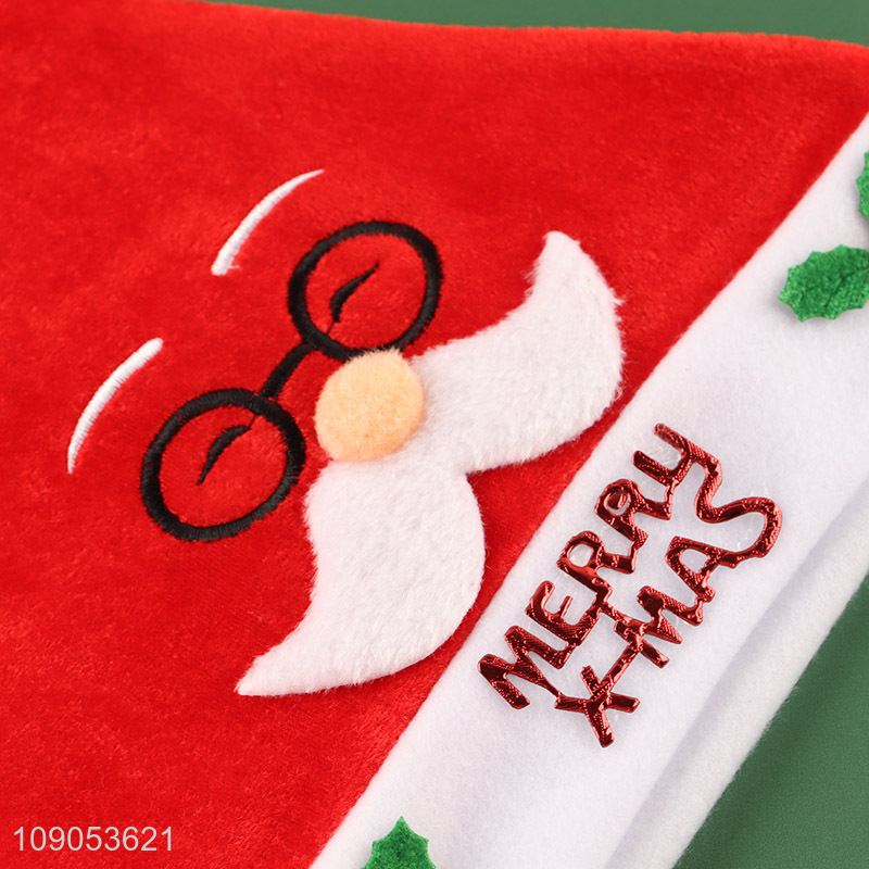 Hot Selling Kids Christmas Hats Soft Comfortable Santa Hats