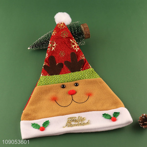 Wholesale Kids Santa Hat Cute Christmas Hat Festival Headwear