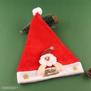 Online Wholesale Cute Santa Hat Christmas Hat for Kids Men Women
