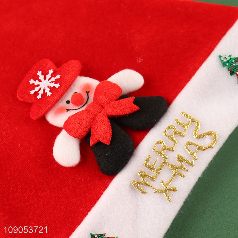 Good Quality Cute Christmas Hat Non-Woven Santa Hat for Kids