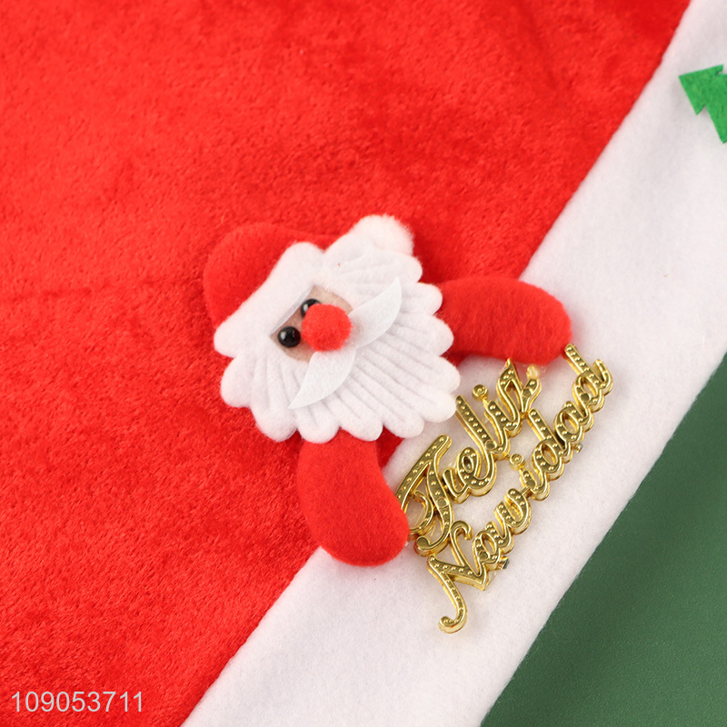 Hot Selling Cute Santa Hat Polyester Christmas Hat Festive Hat