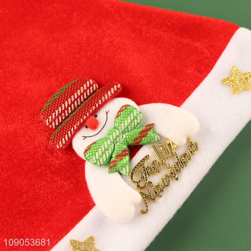 Factory Price Cute Christams Hat Santa Hat New Year Party Hat