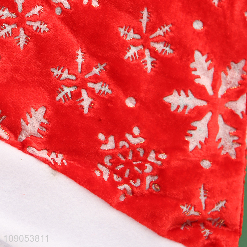 Good Quality Non-Woven Christmas Hat Santa Hat Unisex Xmas Hat