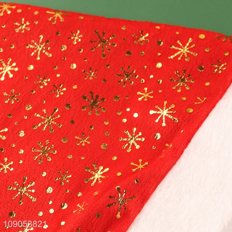 New Arrival Non-Woven Christmas Hat Santa Hat Unisex Xmas Hat