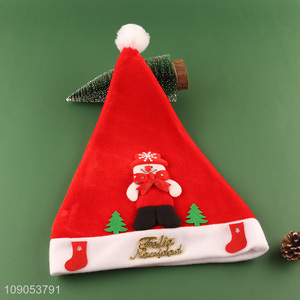 High Quality Unisex Santa Hat Christmas Hat Xmas Holiday Hat