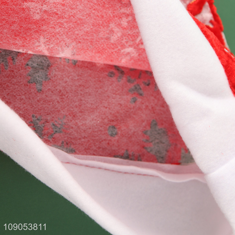 Good Quality Non-Woven Christmas Hat Santa Hat Unisex Xmas Hat