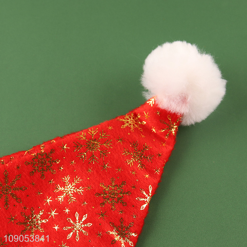 New Product Christmas Santa Hat Winter Seasonal Festive Party Hat