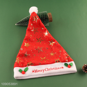 Hot Selling Kids Santa Hat Christmas Hat Christmas Photo Props