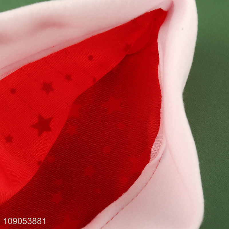 High Quality Kids Christmas Hats Soft Comfortable Santa Hats