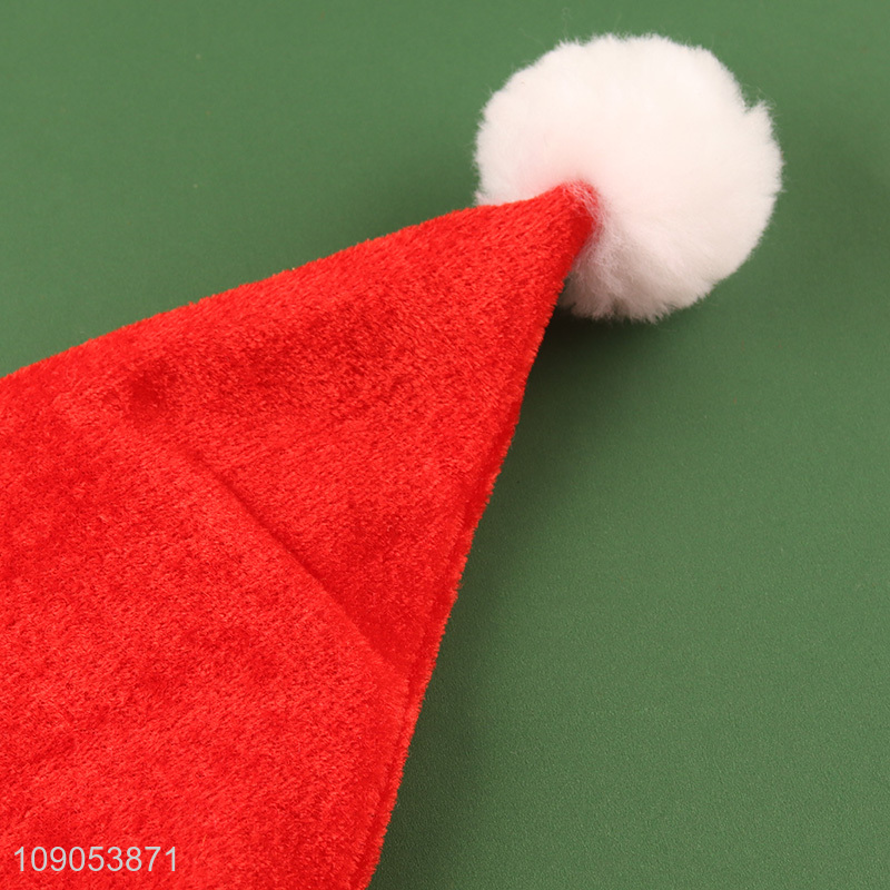 Wholesale Kids Santa Hat Cute Christmas Hat Xmas Party Supplies