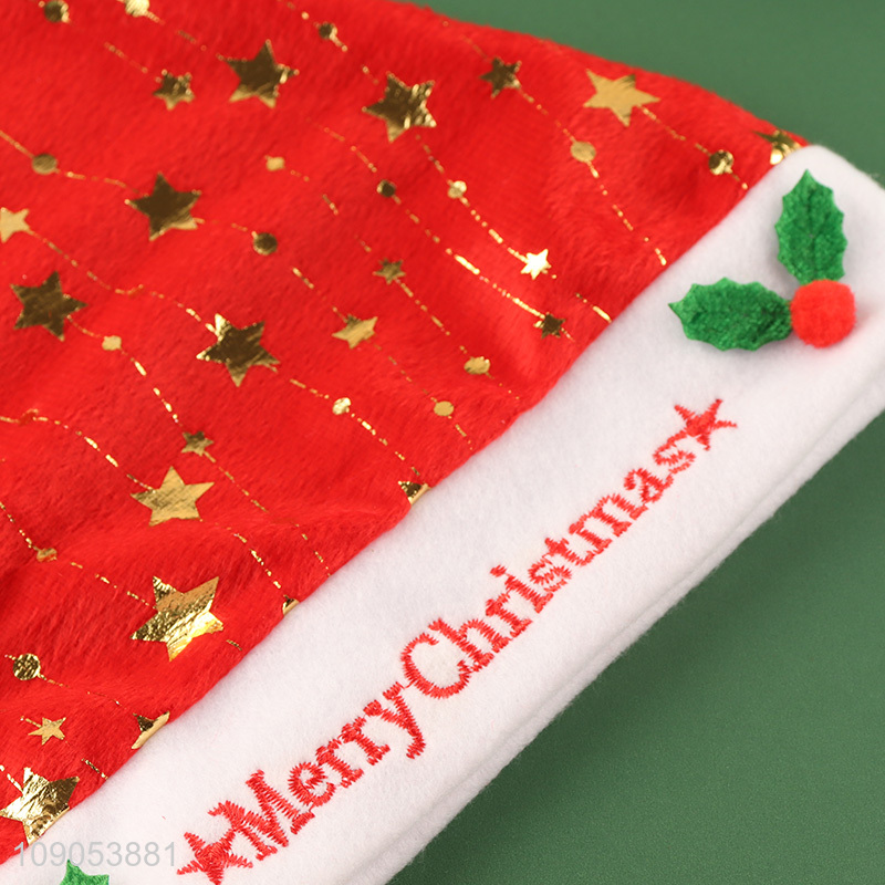 High Quality Kids Christmas Hats Soft Comfortable Santa Hats