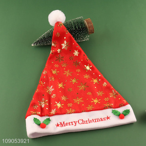 Low Price Snowflake Christmas Hat Santa Hat Festive Party Hat