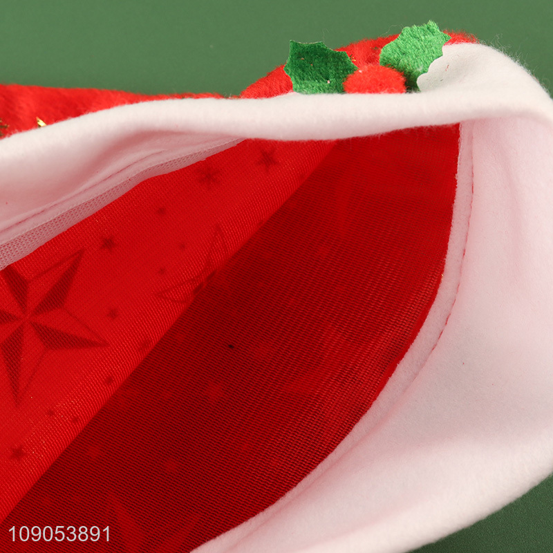 Hot Selling Kids Santa Hat Christmas Hat Christmas Photo Props